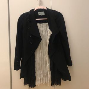 black coat